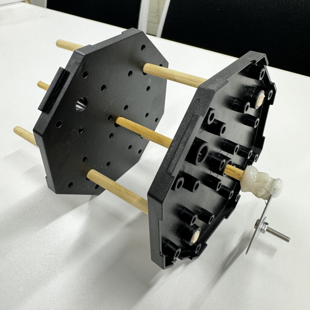 包帯巻き器2号機｜ブログ｜柔道整復学科｜履正社国際医療スポーツ専門学校｜医療国家免許×スポーツ指導資格×トレーナー資格×外国語の学び