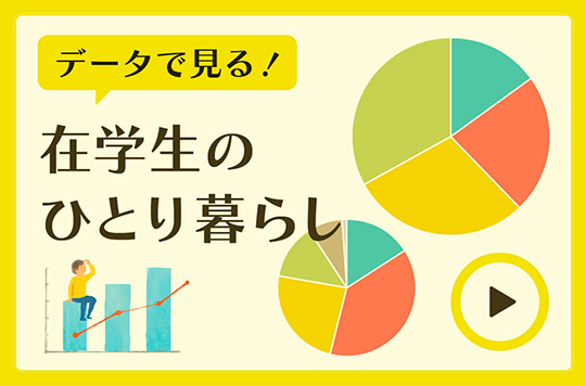 データで見る！在学生のひとり暮らし